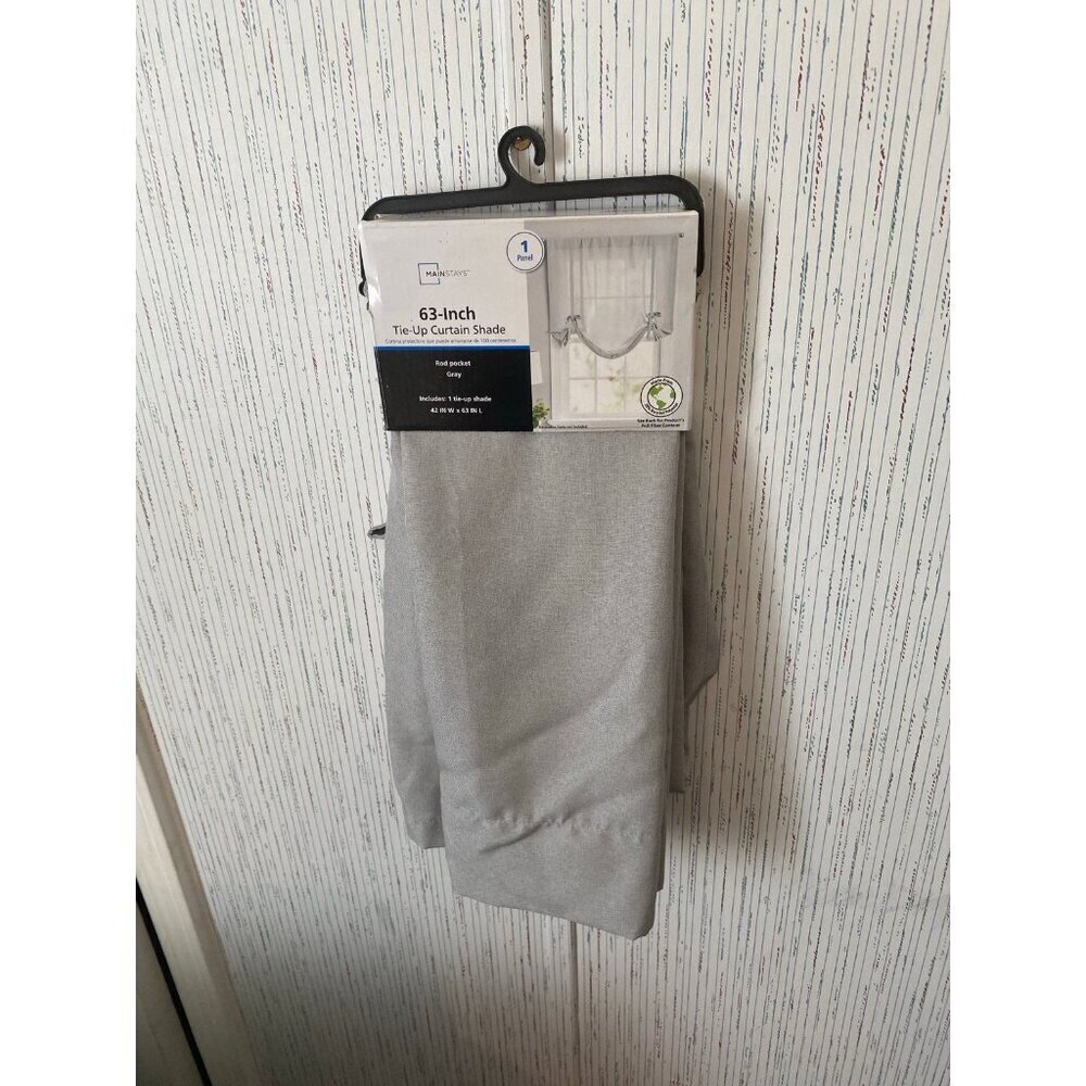 Main Stay Curtain Tie Up Curtain Shade New with Tag